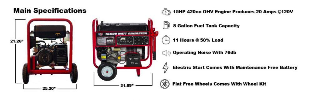 All Power American APGG10000GL Generator