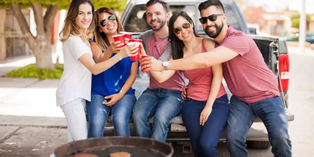 tailgating party