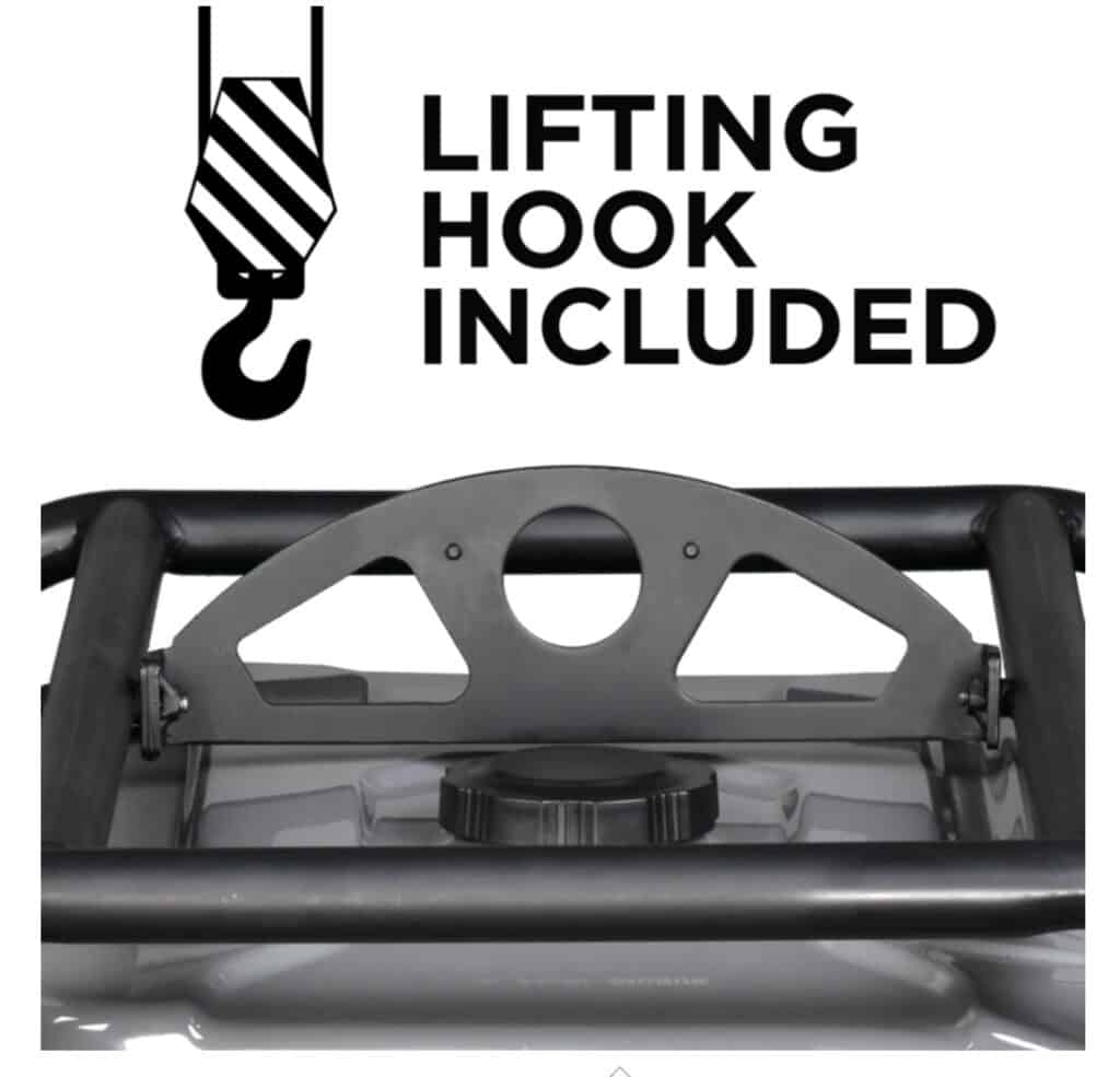 Westinghouse WPro8500 lifting hook