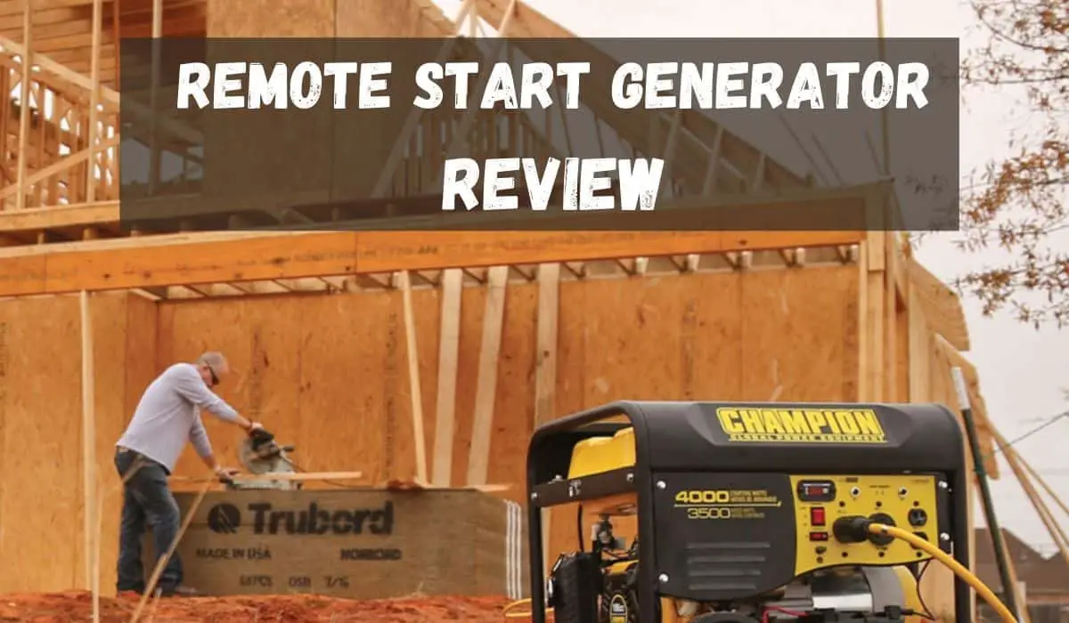 remote start generator