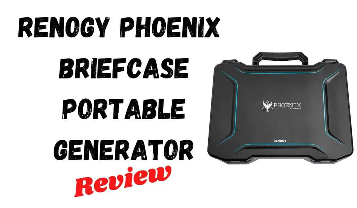 renogy briefcase generator