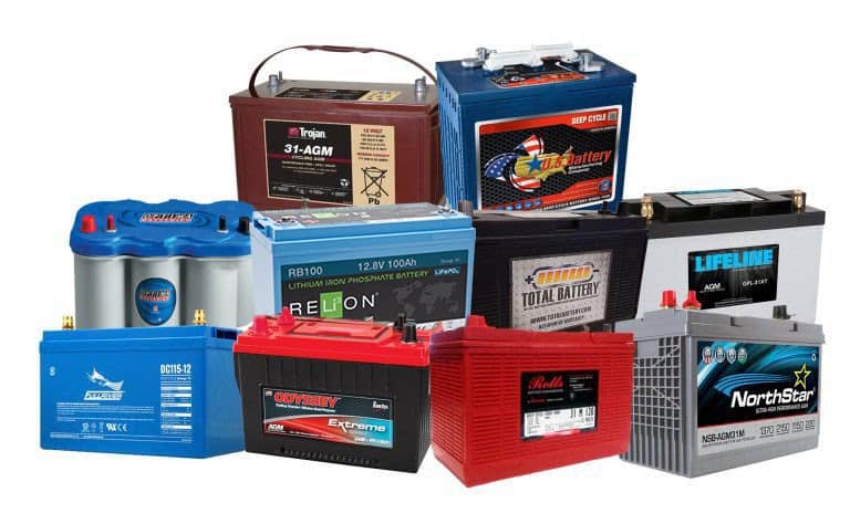 types of deep cycle batteries