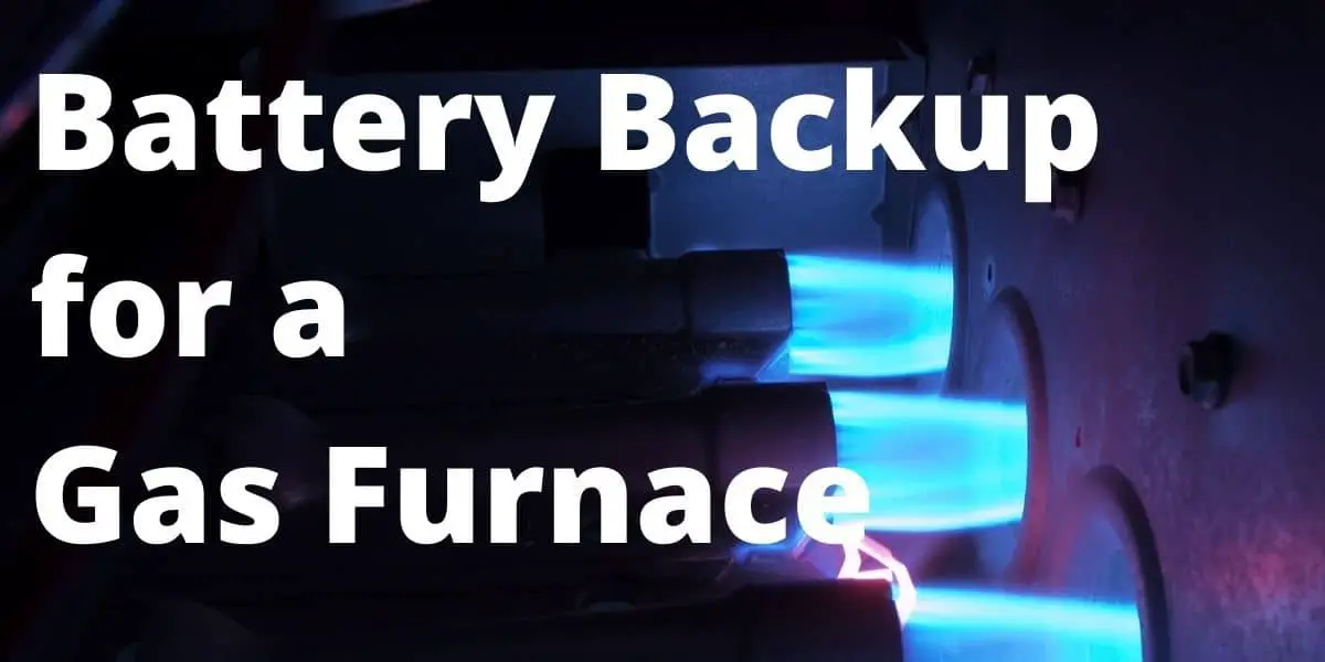 battery backup for gas furnace