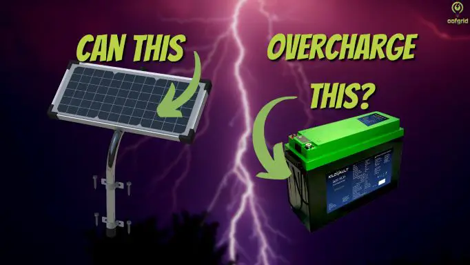 Can You Overcharge A Battery With A Solar Panel